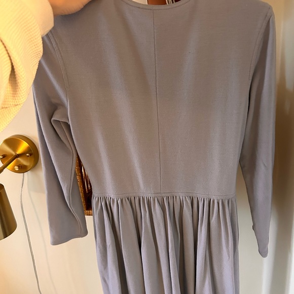 SOLD 100% wool Vintage button down dress - Picture 7 of 7